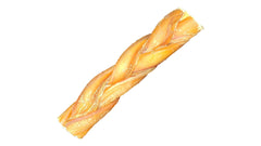 6" Braided Bully Stick-1