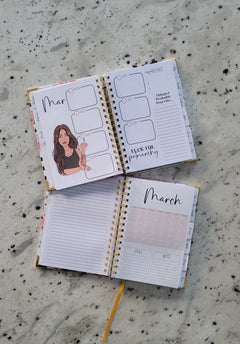 Get Shit Done Undated Sweary Planner | Day Planner-3