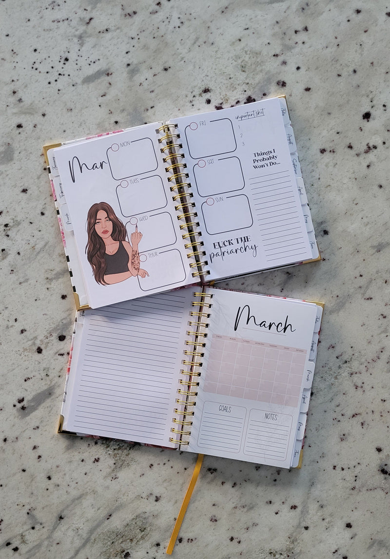 Get Shit Done Undated Sweary Planner | Day Planner-3