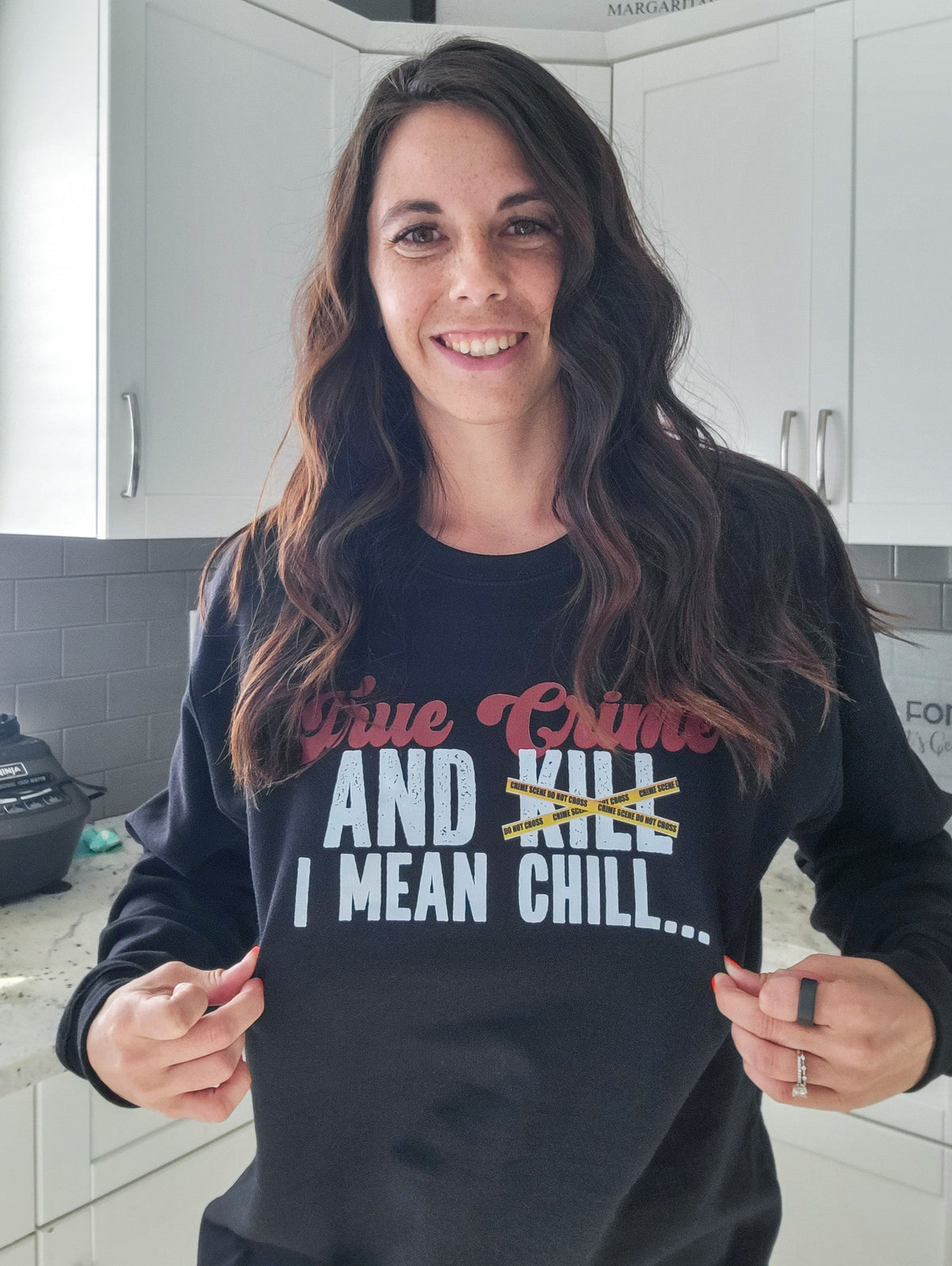 True Crime & Kill Unisex Crewneck Sweatshirt-1