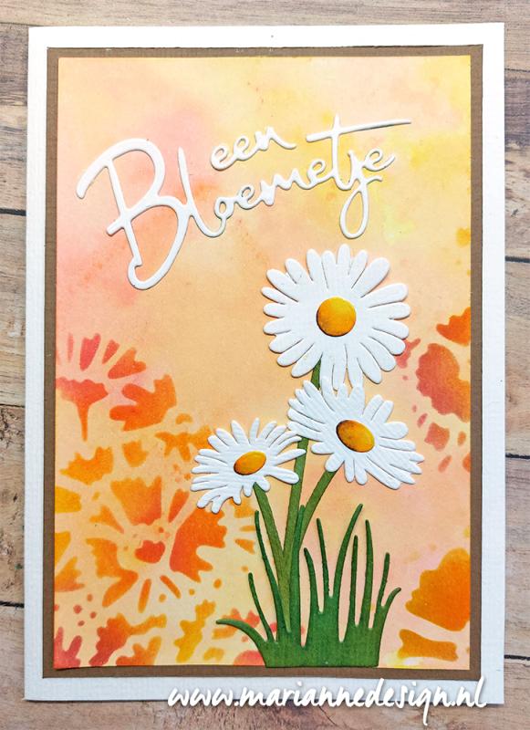 Marianne Design Mask Stencil - Tiny's Field Of Flowers-2