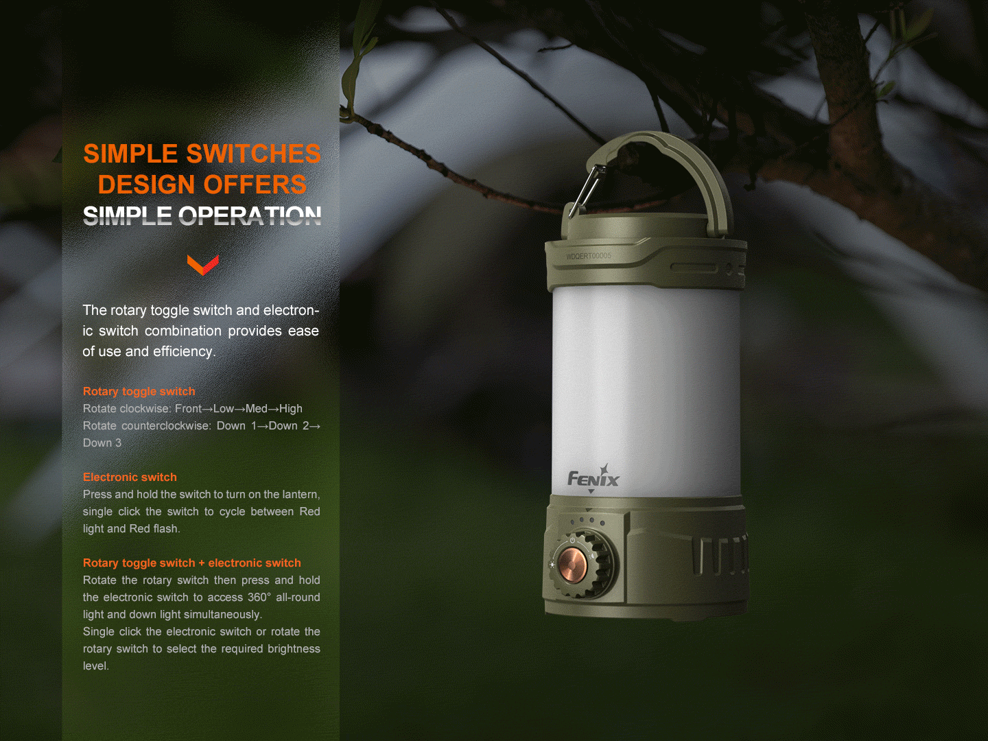 CL26R Pro Multifunctional Portable Camping Lantern-8