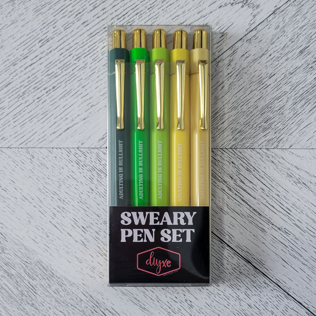 Adulting Is Bullshit Pen Set-1
