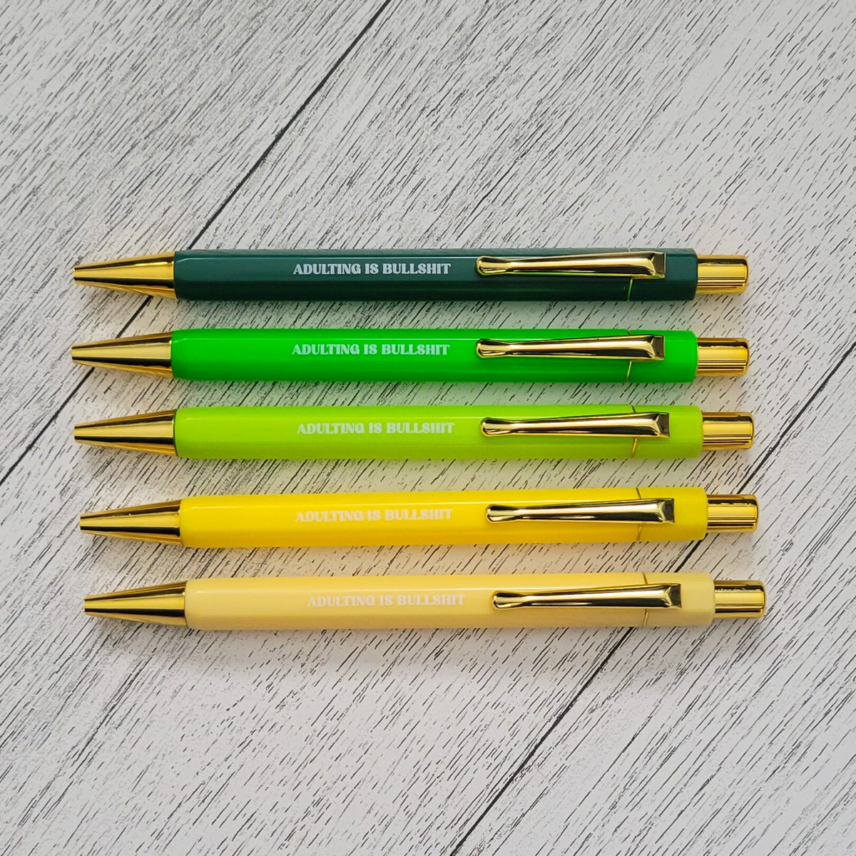 Adulting Is Bullshit Pen Set-2