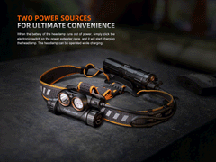 Fenix HM75R Magnesium Dual Battery Rechargeable Headlamp-8