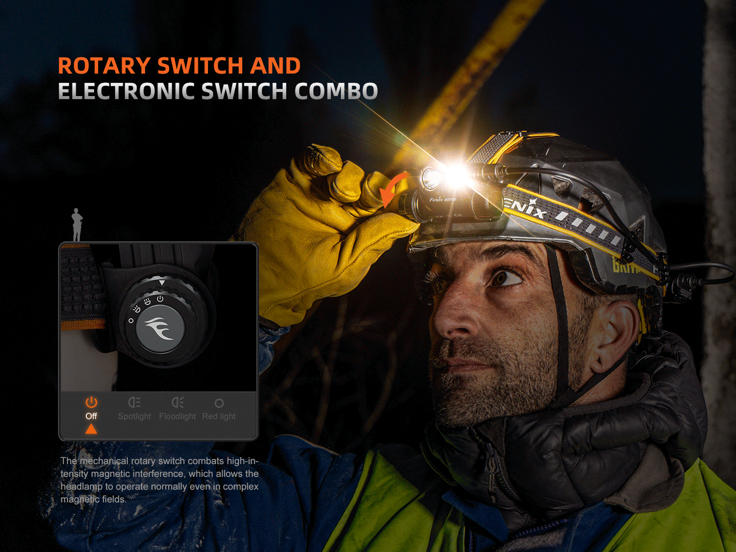 Fenix HM75R Magnesium Dual Battery Rechargeable Headlamp-9