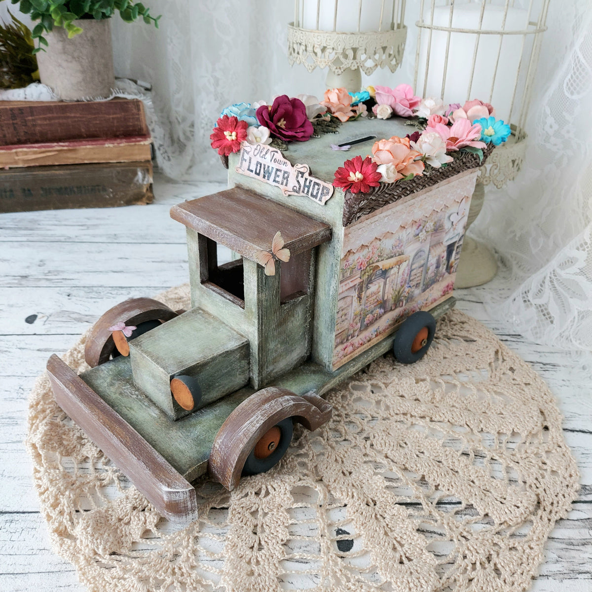 Bloc de recortes Flower Shop 6"x6" 24/paquete-10