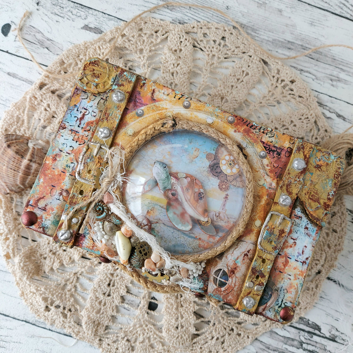 Coral Reef Creative Pad A4 9/Pkg-12