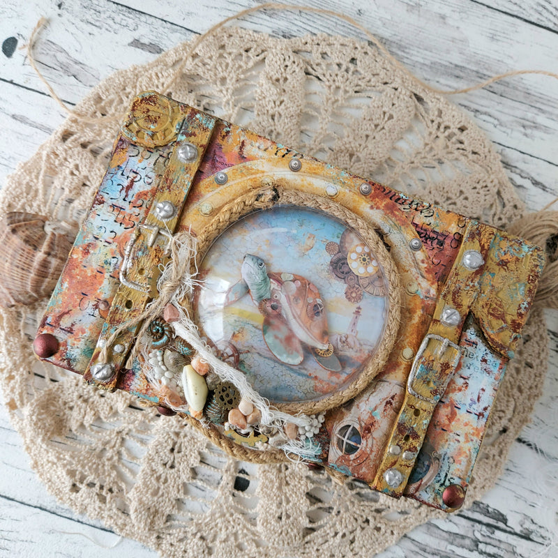 Coral Reef Creative Pad A4 9/Pkg-12