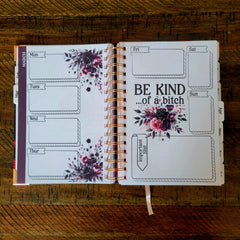 My Fucking Planner Undated Sweary Planner | Day Planner-5