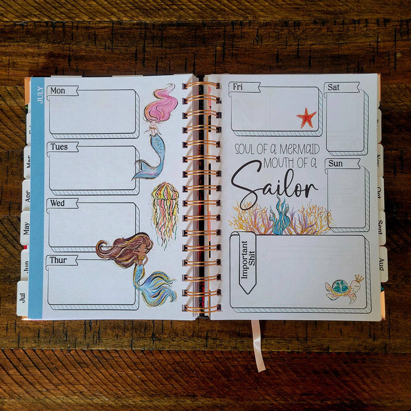 My Fucking Planner Undated Sweary Planner | Day Planner-13