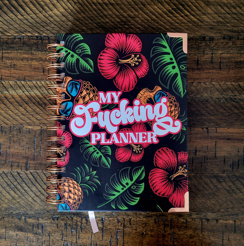My Fucking Planner Undated Sweary Planner | Day Planner-1
