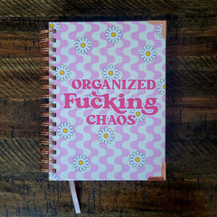 Organized Fucking Chaos Undated Sweary Planner | Day Planner-1