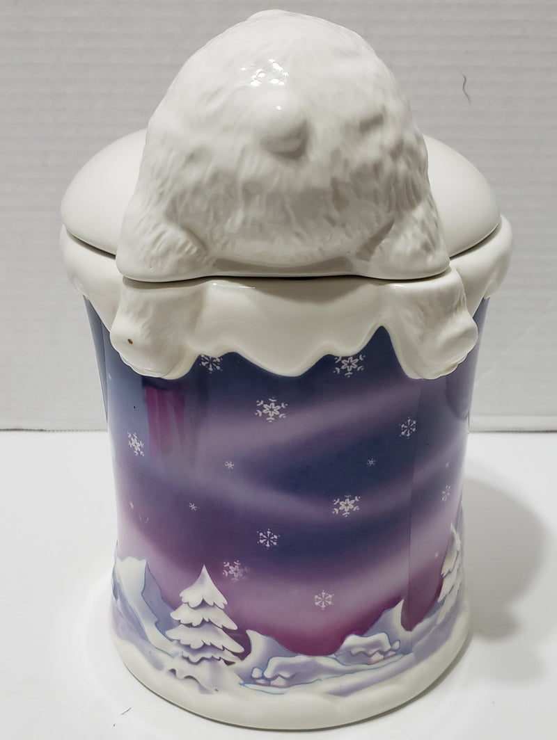 Coca-Cola Polar Bear Cookie Jar - Vintage 2002 Collectible-2