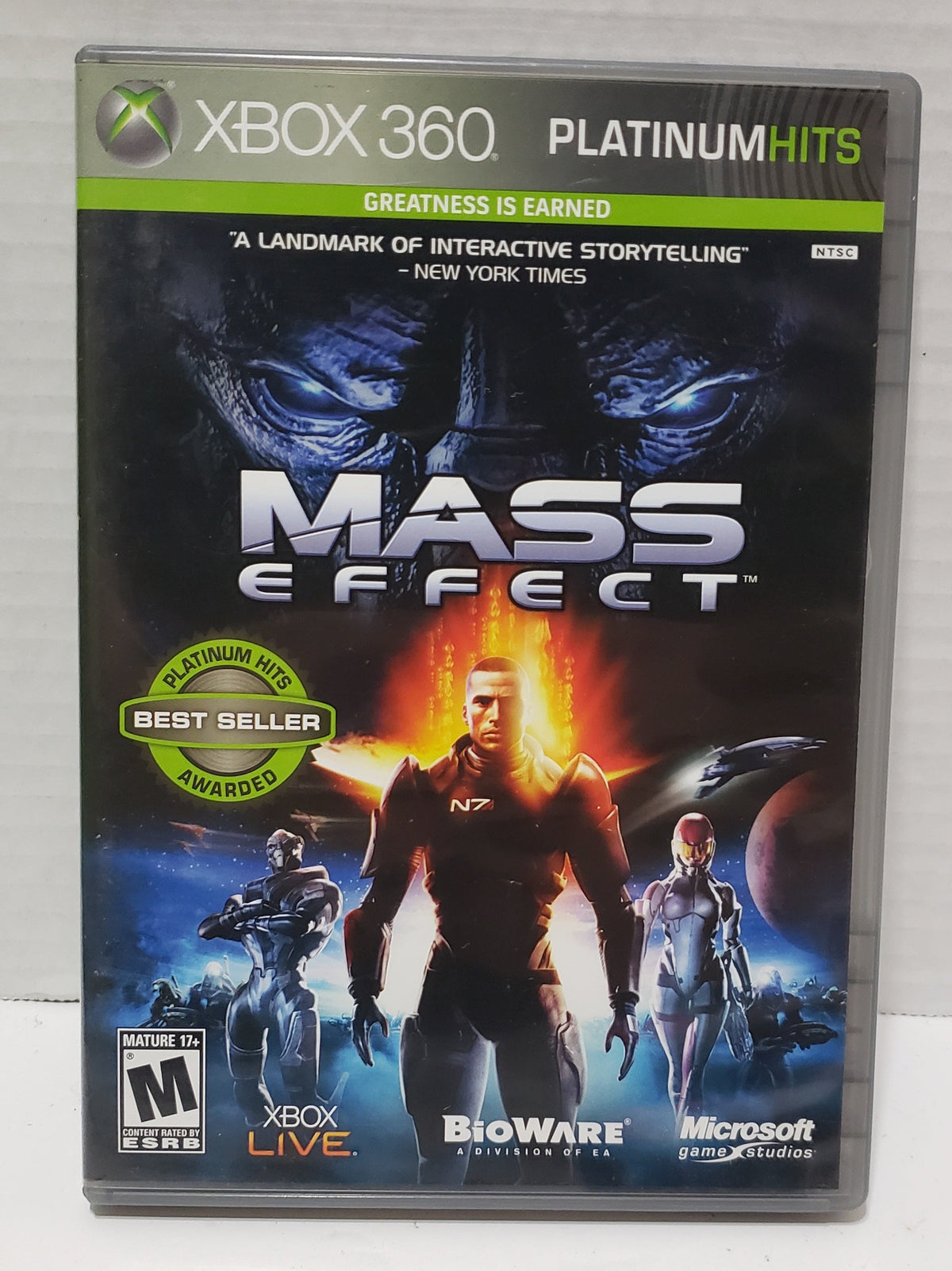 Mass Effect, Platinum Hits - XBOX 360-1