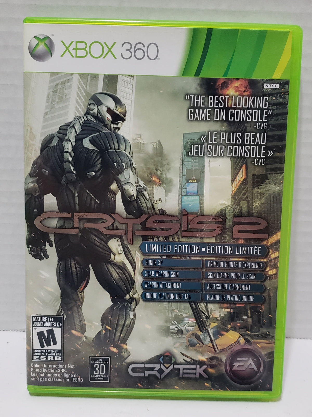 Crysis 2, Edición Limitada - XBOX 360