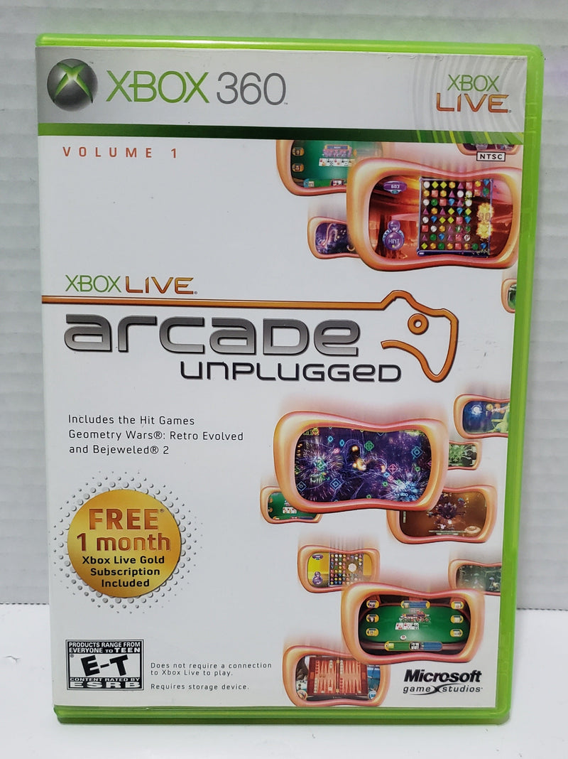 Xbox Live Arcade Unplugged Vol. 1 - XBOX 360-1
