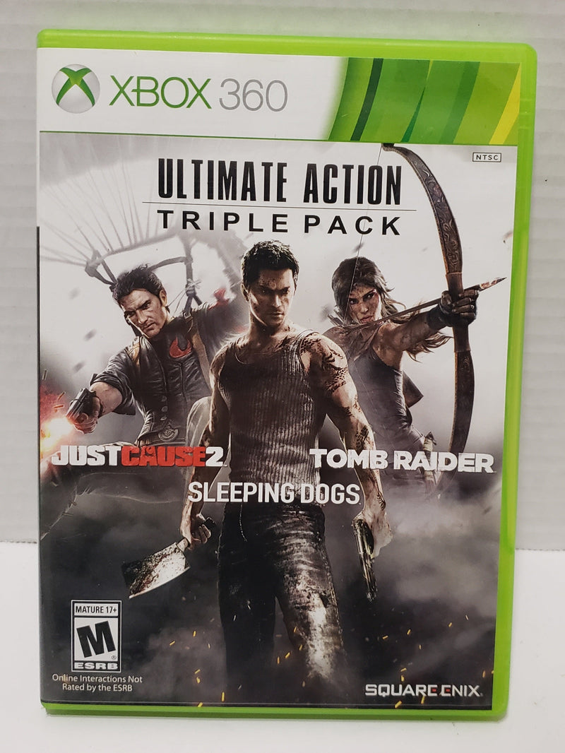 Ultimate Action Triple Pack - Just Cause 2/Tomb Raider - XBOX 360-1