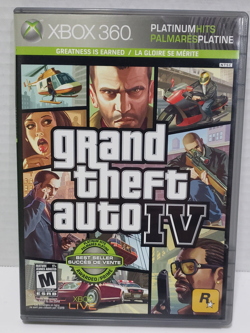 Grand Theft Auto IV, Platinum Hits - XBOX 360-1