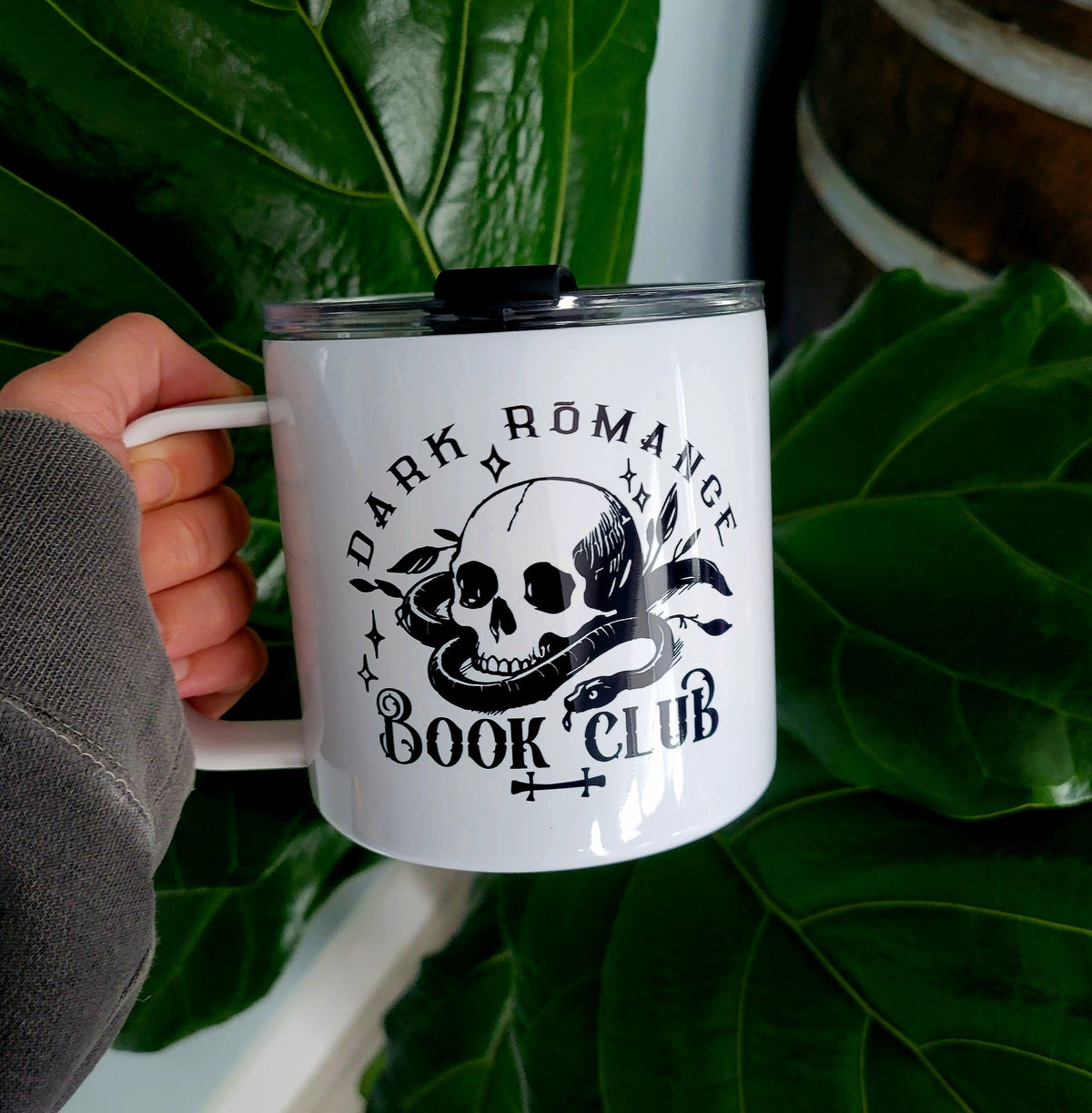 Dark Romance Book Club Stainless Steel 17oz Coffee Mug-1