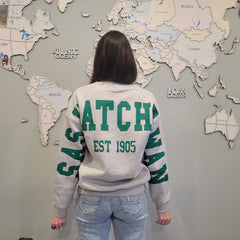 Saskatchewan Back Unisex Crewneck-5