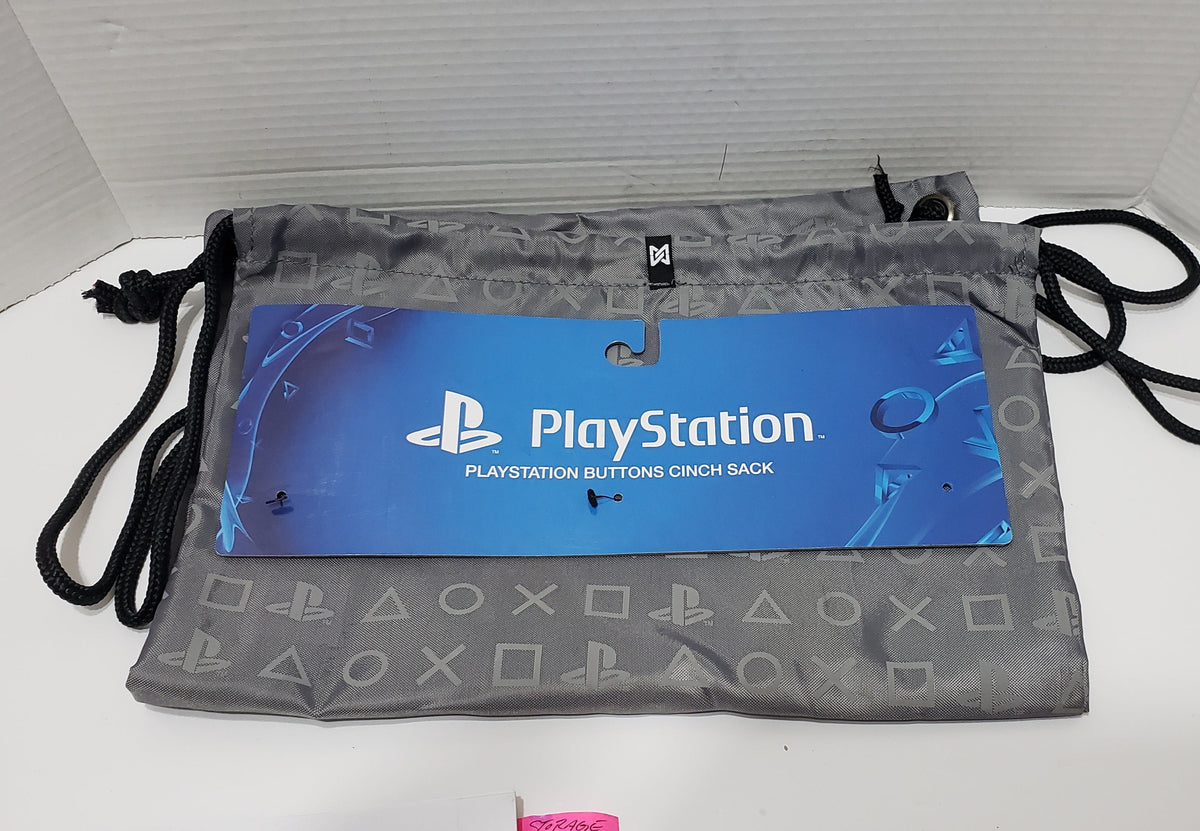 PlayStation Buttons Cinch Sack - Gray-1
