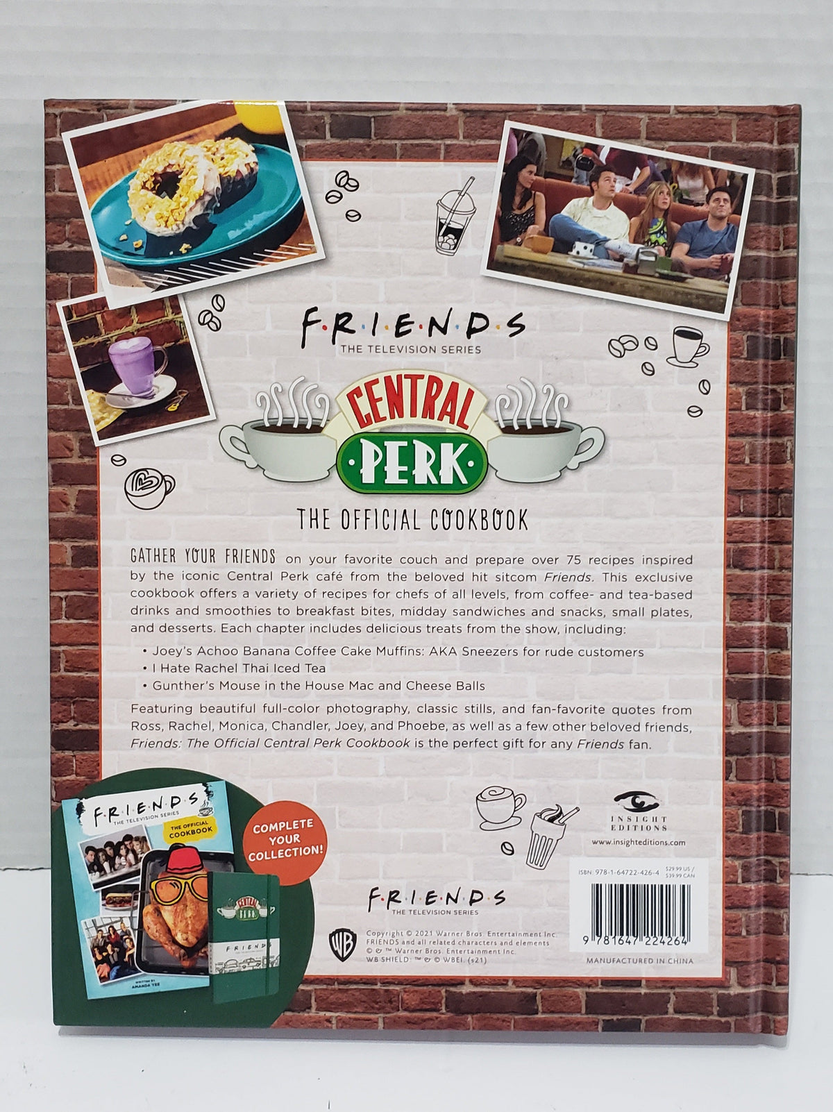 FRIENDS: El libro de cocina oficial de Central Perk - Tapa dura-2