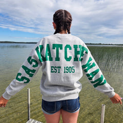 Saskatchewan Back Unisex Crewneck-2