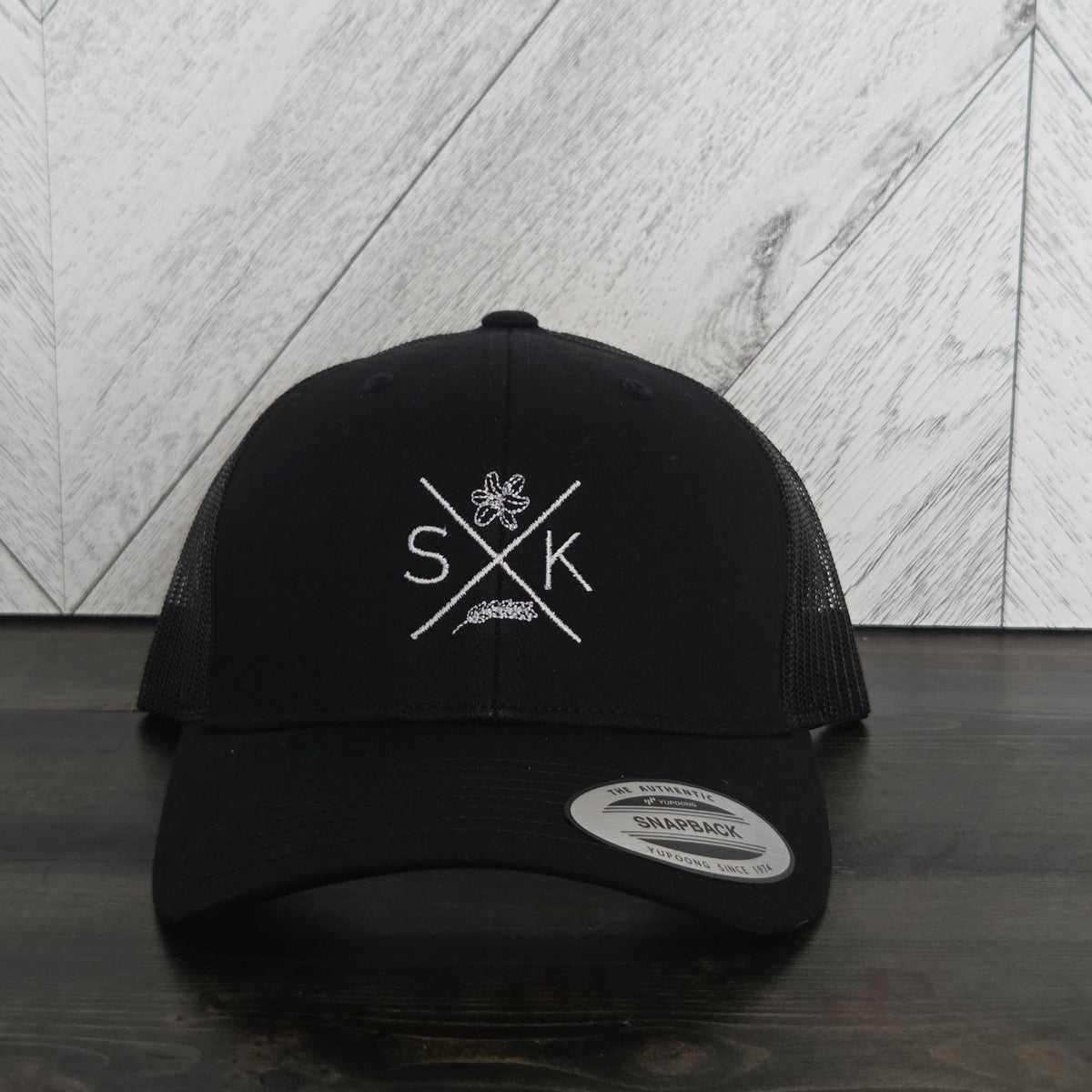 Sask X Embroidered Retro Trucker Cap | Saskatchewan Hat-2