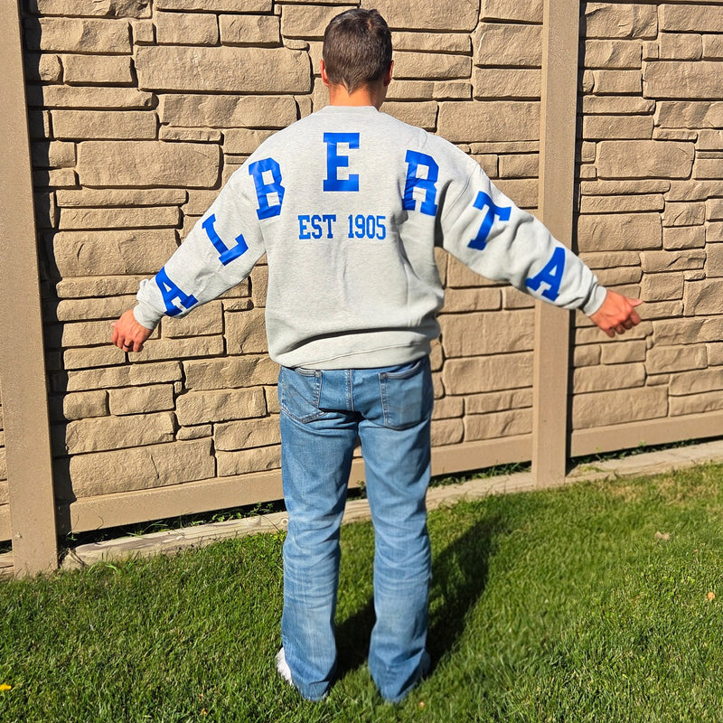 Alberta Back Unisex Crewneck-1