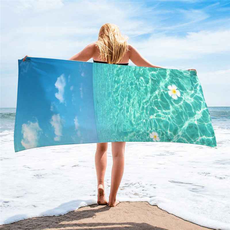 Square beach towel-1