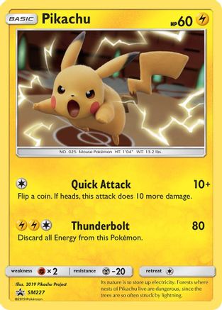 Pikachu - SM227/248 - SM Promos Holofoil-1