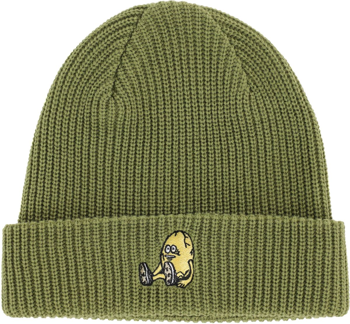 Heroin Skateboards 'Egg' Beanie - Olive-1