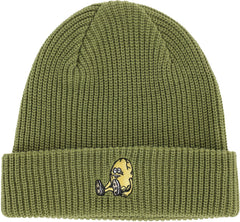 Heroin Skateboards 'Egg' Beanie - Olive-1