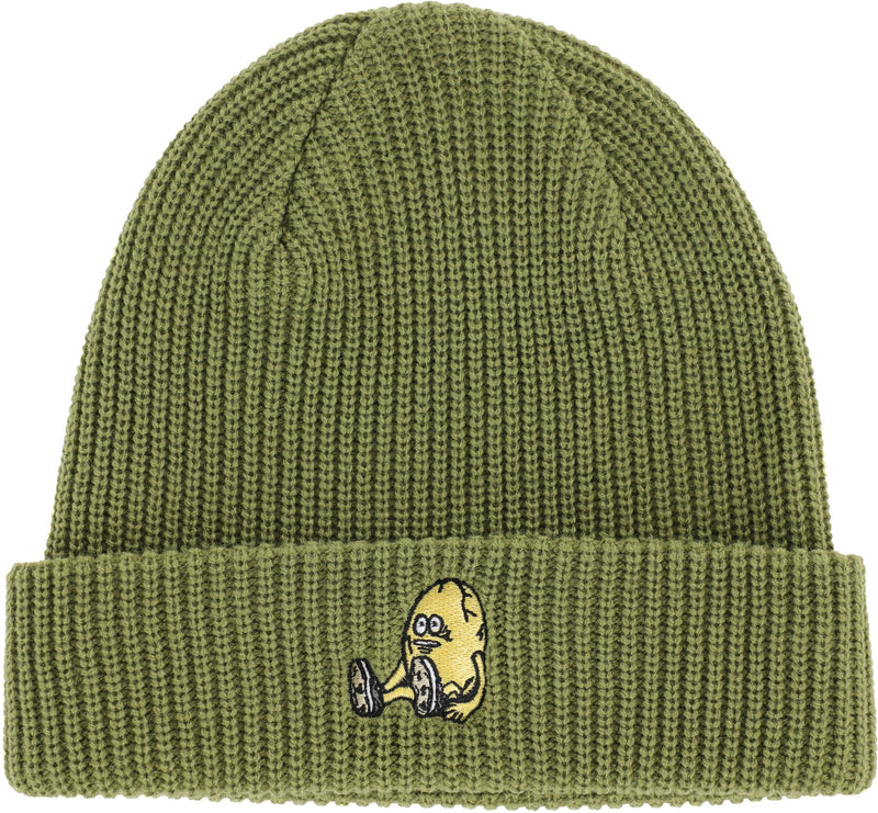 Heroin Skateboards 'Egg' Beanie - Olive-1