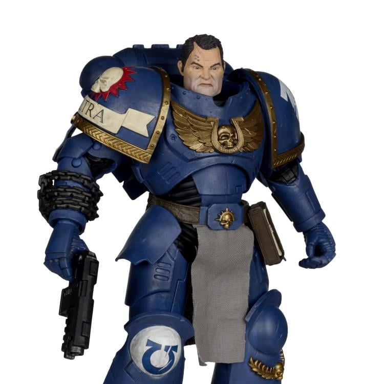 Warhammer 40,000: Space Marine 2 Ultramarines Lieutenant Titus Action Figure-9