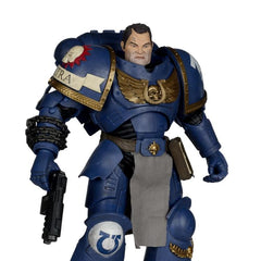 Warhammer 40,000: Space Marine 2 Ultramarines Lieutenant Titus Action Figure-9