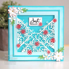 Creative Expressions Paper Cuts Corner Forget Me Not Craft Die-2