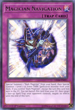 Magician Navigation (LED6-EN011) - Legendary Duelists: Magical Hero 1st Edition