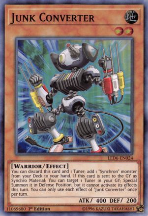 Junk Converter (LED6-EN024) - Legendary Duelists: Magical Hero Unlimited