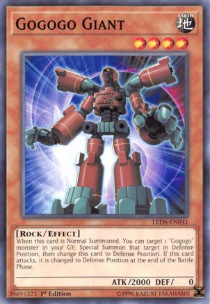 Gogogo Giant (LED6-EN041) - Legendary Duelists: Magical Hero Unlimited
