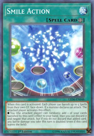 Smile Action (LED6-EN048) - Legendary Duelists: Magical Hero Unlimited-1