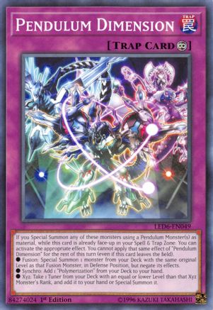 Pendulum Dimension (LED6-EN049) - Legendary Duelists: Magical Hero Unlimited