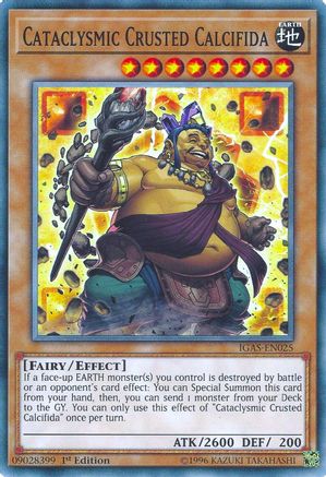 Cataclysmic Crusted Calcifida (IGAS-EN025) - Ignition Assault 1st Edition-1