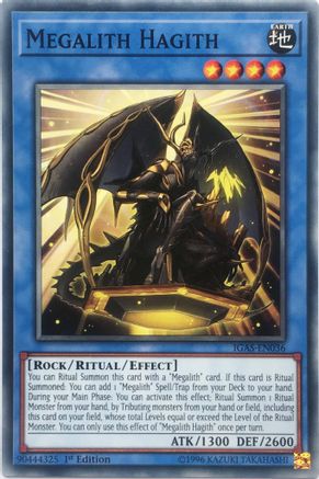 Megalith Hagith (IGAS-EN036) - Ignition Assault 1st Edition-1