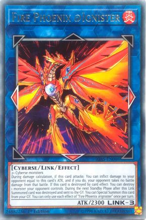 Fire Phoenix @Ignister (IGAS-EN046) - Ignition Assault 1st Edition-1