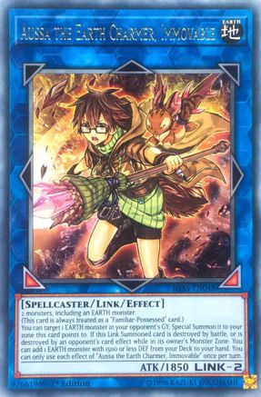Aussa the Earth Charmer, Immovable (IGAS-EN048) - Ignition Assault Unlimited-1