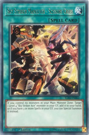 Sky Striker Maneuver - Scissors Cross (IGAS-EN062) - Ignition Assault 1st Edition-1