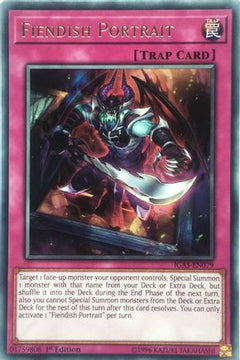 Fiendish Portrait (IGAS-EN079) - Ignition Assault 1st Edition-1