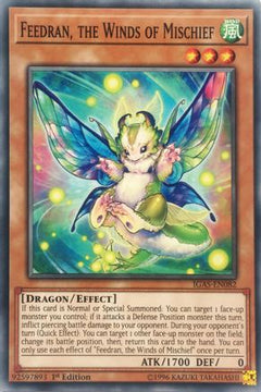 Feedran, the Winds of Mischief (IGAS-EN082) - Ignition Assault 1st Edition-1